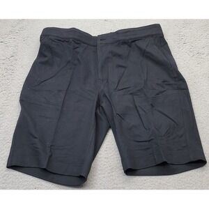 Dunning Golf Shorts Mens Large Black Stretch Performance Drawstring D7F21H741